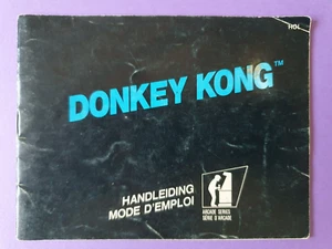 Spielanleitung DONKEY KONG / Nintendo NES / HOL - FRA - Bild 1 von 5