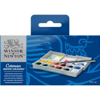 Winsor & Newton Cotman Watercolour Paint - Sketcher's Pocket Set - image 1 of 2