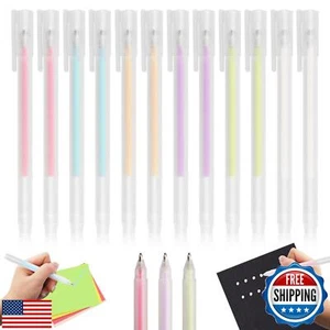 Glue Pen, Kaluofan 12PCS Glue Pens, Quick Drying Color Spot Glue Pen, Easy Pr - Picture 1 of 5