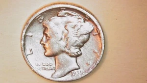 1935 D Mercury Dime - Beautiful Coin and Low Mintage Y2435 - Picture 1 of 2
