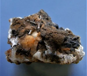 RED & WHITE BARYTE (BA26) Mineral from Victoria Mine, Spain - Picture 1 of 6