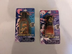 DC Comic girls nail polish and hand antiseptic hand cleansing gel - Picture 1 of 8