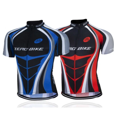 Men's Bicycle Outfits Cycling Jersey Bike Bicycle Short Sleeve Set Outdoor uk - Image 1 of 4