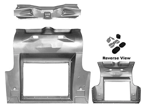 TRUNK FLOOR 1" MINI TUB 1965-70 FORD MUSTANG CPE/FB Foto 1 de 1