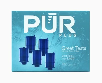 PUR PLUS faucet Mount Replacement Filter, 5 pk. - Image 1 of 3