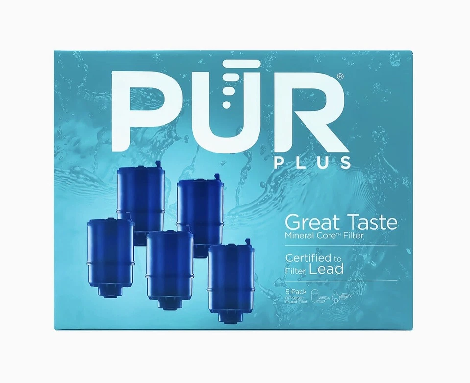 PUR PLUS faucet Mount Replacement Filter, 5 pk. - Image 1 of 3