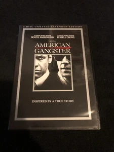 American Gangster (DVD, 2008, 2-Disc Set) Unsealed - Picture 1 of 8