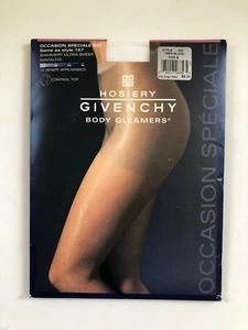 Vintage GIVENCHY Strumpfwaren Body Gleamers 537 Shimmery Ultra Sheer Tres Blanc B - Bild 1 von 4