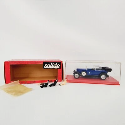 Solido Fiat 525 N 1929 L' Age d'Or 1:43 Scale Die Cast Model Car With Figurines - Image 1 of 4
