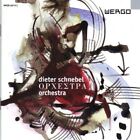 SCHNEBEL: ORCHESTRA / VARIOUS NEW CD