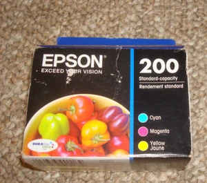 Original Epson 200 Druckerpatronen Cyan, Magenta & Gelb - Bild 1 von 1