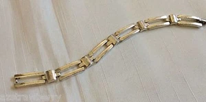 PULSERA DE COLECCIÓN NAPIER TONO PLATA METAL ESLABÓN ABIERTO 7.5"L - Imagen 1 de 4