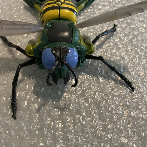 1995 Vintage Transformers Beast Wars Waspinator Wasp Bee Kenner RARE Figure Cover