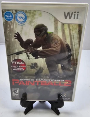 Nintendo Wii Greg Hastings Paintball 2 Video Game CIB - Image 1 of 4