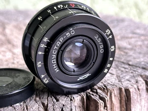 lens INDUSTAR 50 3.5/50 mm USSR Russian M42 portrait lens ZENIT camera SLR - Picture 1 of 13