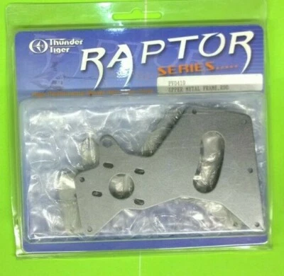 Thunder Tiger PV0410 Metal Upper Side Frames Raptor 90 new in pkg - Image 1 of 3
