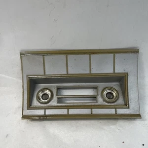 1965 Dodge Coronet Radio Bezel OEM Mopar B-Body Dash Trim - Picture 1 of 4