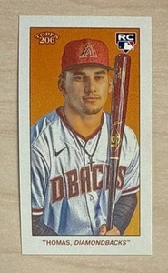 ALEK THOMAS RC - 2022 Topps 206 - Wave #2 - OLD MILL #42 - ARIZONA DIAMONDBACKS - Picture 1 of 2
