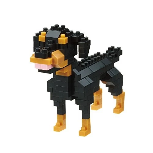 Nano-block dog breed Rottweiler NBC_263 - Image 1 of 1