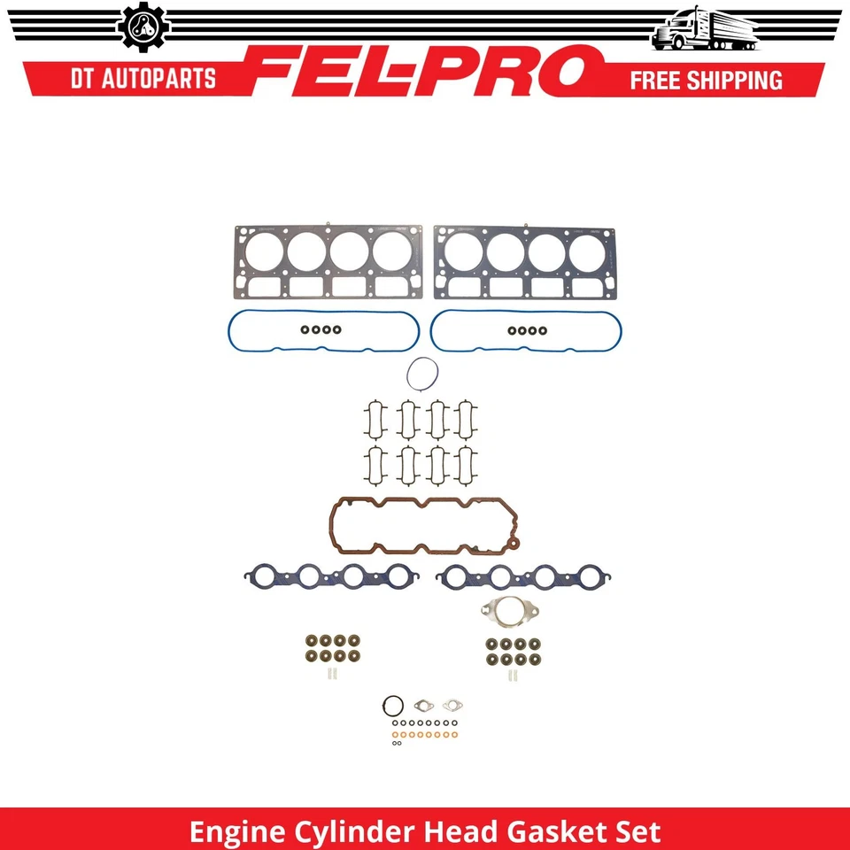 Juego de juntas de culata de motor V8 de 5,3 L Fel-Pro para Pontiac Grand Prix 2005-2008 Foto 1 de 1