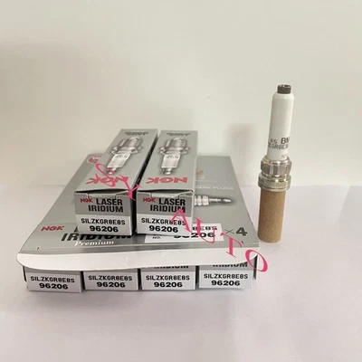 Spark Plug-Laser Iridium High Ignitability NGK 96206 SILZKGR8E8S Set of 6 Pcs - Image 1 of 4