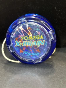 Yomega X-Brain Auto Return Competition Yo Yo Blue - Bandai Vintage 2000 Yoyo - Picture 1 of 3