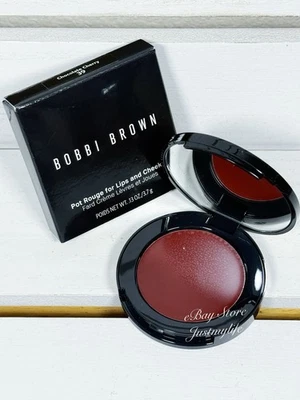 Bobbi Brown Pot Rouge para labios y mejillas ~39 CHOCOLATE CHERRY~ tamaño completo, nuevo en caja Foto 1 de 4