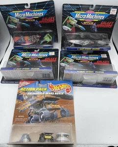 Micro Machines Galaxy Voyagers Collection #1, 2, 3, 6 sigillato anni 90 nuovo vecchio magazzino - Foto 1 di 4