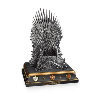 The Noble Collection - Game of Thrones - Iron Throne Buchstütze - Neu & OVP
