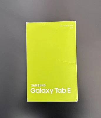 Samsung Galaxy Tab E SM-T560NU 16GB, Wi-Fi, 9.6in - Black - Image 1 of 3