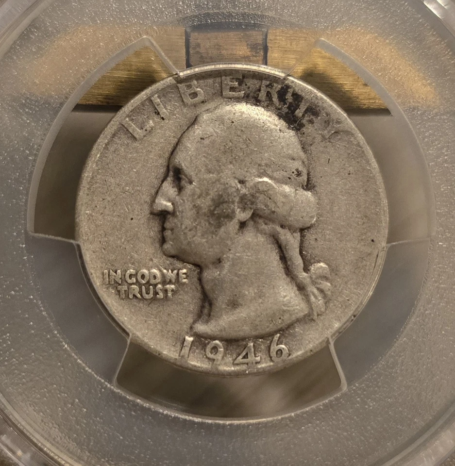 1946 Washington Quarter-PCGS VG08 - Image 1 of 4