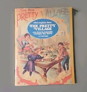 Pretty Village An Easy-to-Assemble Antique Toy Town in Full Color by Dover 1980 - Picture 1 of 6