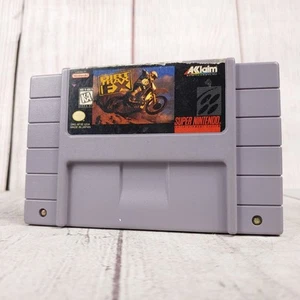 Dirt Trax FX (Super Nintendo SNES, 1995) TESTED WORKING - Authentic Free Ship - Picture 1 of 4
