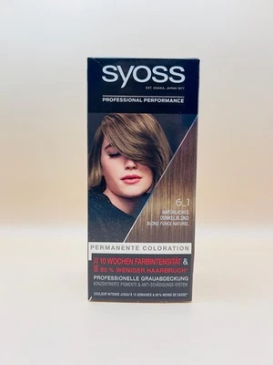 Syoss Professional Performance Haarfarbe 6_1 Natürliches Dunkelblond, 1 St - Bild 1 von 4