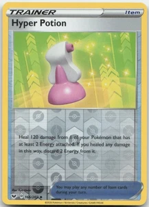 Hyper Potion 166/202 Holograma Inverso SWSH01: Juego Base Espada y Escudo Carta Pokémon N - Imagen 1 de 1