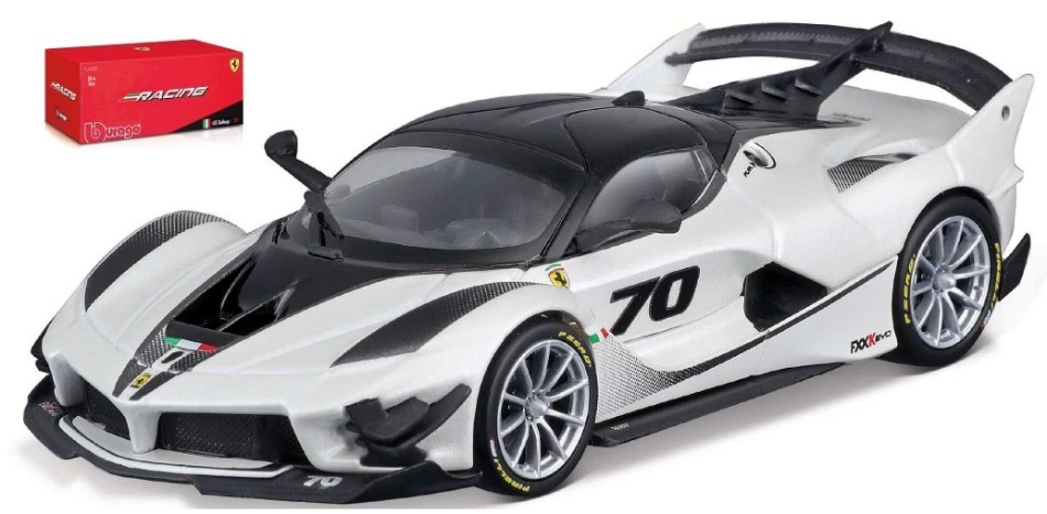 Ferrari Fxx / K Evo #70 2017 Blanco 1:43 Modelo BBURAGO - Imagen 1 de 1