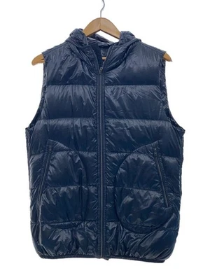 HERNO Puffer Vest 48 Nylon NVY Plain 77785-76064-5 Packable Light - Image 1 of 4