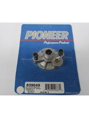 Pioneer Sb Chev Oil Filter Adaptor Bypass If Nil Af64-2185Blk Ofa (839049) - Image 1 of 4