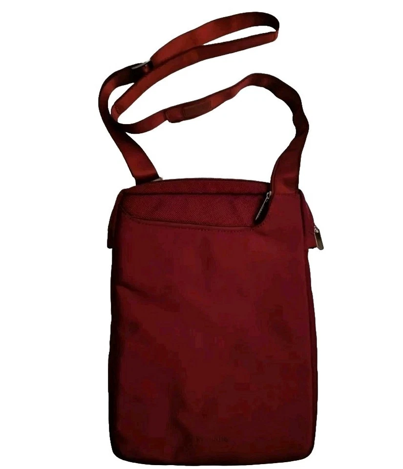 Bandolera Tucano Finatex Rojo Mensajero Bolso de Hombro Hecho en Italia iPad Tablet Foto 1 de 4