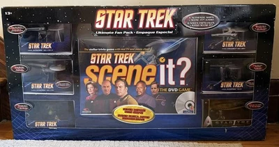 Star Trek: Scene It?: Ultimate Fan Pack: The DVD Game: Mattel: 2010 - Imagem 1 de 4