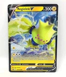 Regieleki V - SWSH280 Sword & Shield Black Star Promo - Pokemon TCG - NM/M - Picture 1 of 4