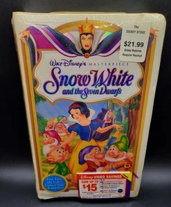 Walt Disney Snow White and The Seven Dwarves VHS Video Tape New Sealed - Picture 1 of 3