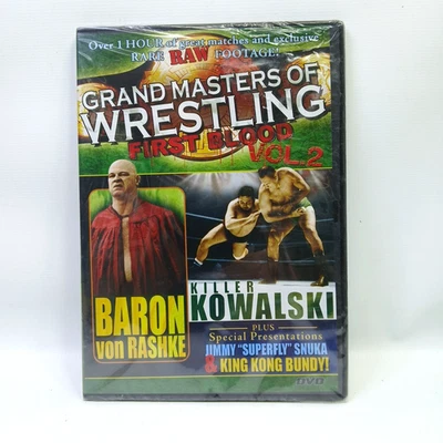Grand Masters of Wrestling: Volume 2 (DVD, 2006, Full Screen, Slim SEALED - Image 1 of 4