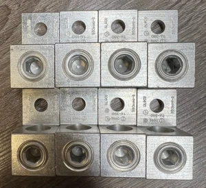 Ilsco TA-350 350 KCMIL 1-Hole Terminal Lug, Qty:8 - Picture 1 of 6