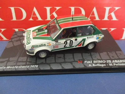 Die cast 1/43 Modellino Auto Fiat Ritmo Abarth Rally Monte Carlo 1979 A. Bettega - Immagine 1 di 4