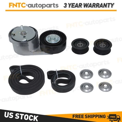 Drive Belt Tesnioner Kit for Maserati Ghibli Quattroporte Levante 3.0TT V6 Foto 1 de 4