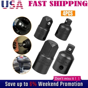 4x 3/8" to 1/4" 1/2 inch Drive Ratchet SOCKET ADAPTER REDUCER Air Impact Set - Picture 1 of 12