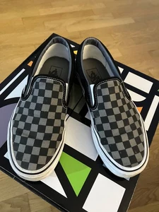 VANS Off the Wall Original Checker Schwarz Grau 39, 25cm slip-on Toll! - Bild 1 von 4