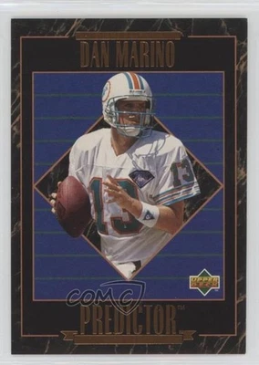 1995 Upper Deck Predictors League Leaders Dan Marino #RP1 HOF - Image 1 of 2