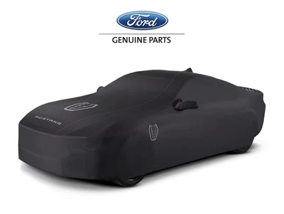 2024-2025 Ford Mustang GT Dark Horse OEM VRR3Z-19A12-F Black Indoor Car Cover - Image 1 of 4